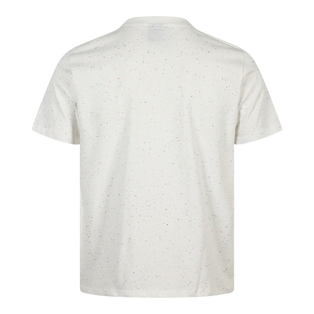 Fireworks Embroidered Short Sleeve