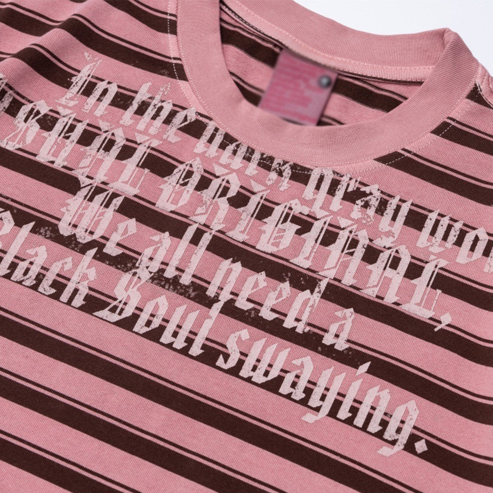 striped short sleeve