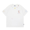 Cartoon Embroidered Short Sleeve