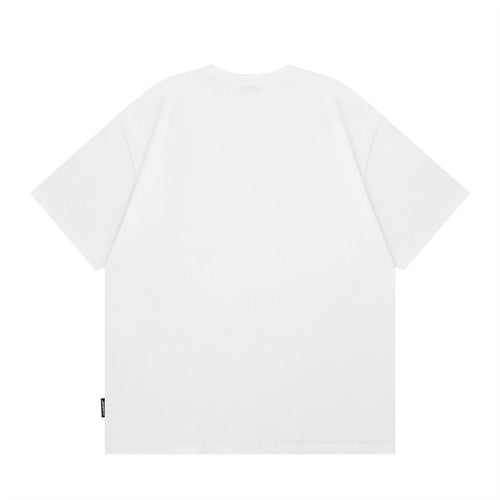 Cartoon Embroidered Short Sleeve