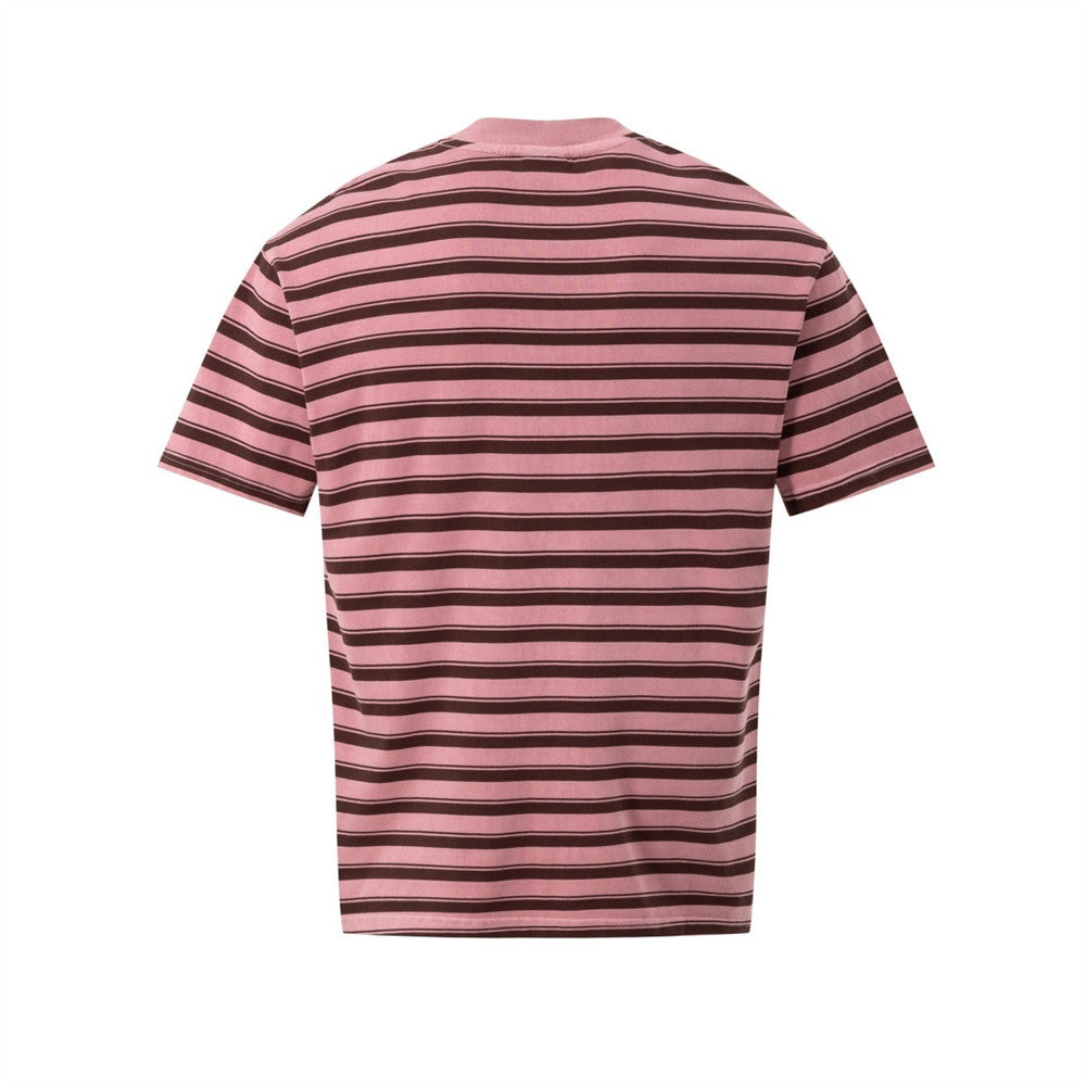 striped short sleeve